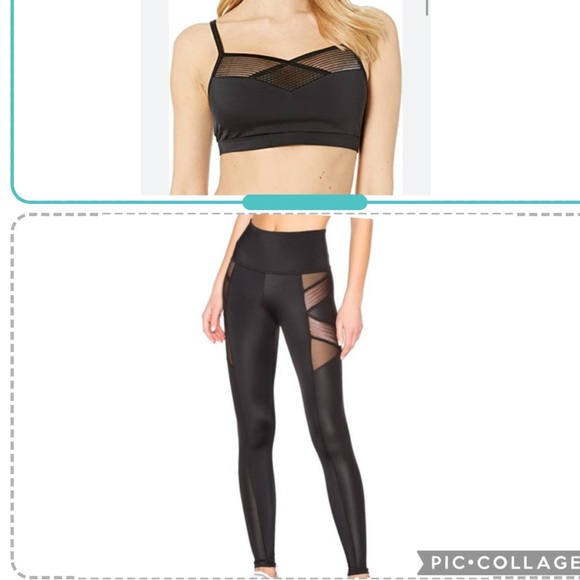 Beyond Yoga Pants - NWT Beyond Yoga Compression Free And Clear High Waisted Legging & Bra Set